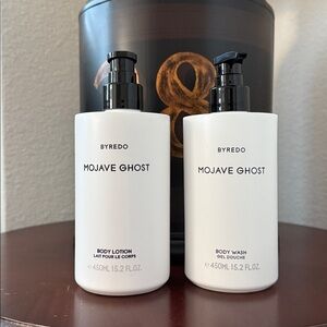 Byredo Mojave Ghost Set Body Lotion and Body Wash 15.2 oz bundle